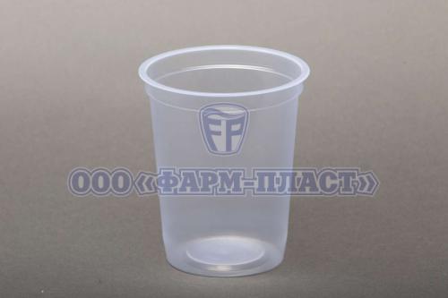Стакан 450 ml Фарм – Пласт 95 мм прозрачный